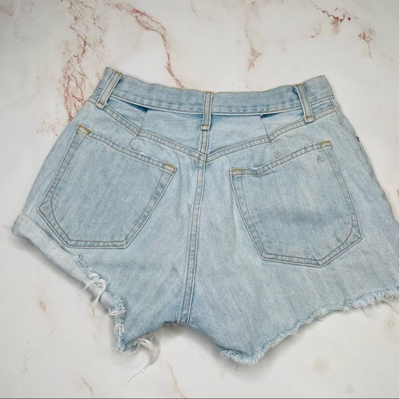 rag & bone Glena Whole Justine Ripped Distressed Jean Short - Picture 6 of 9